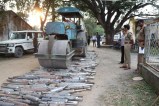Bulldozer ran on modified silencers