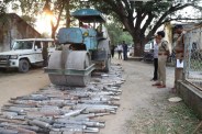 Bulldozer ran on modified silencers