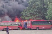 Mumbai Bus Fire