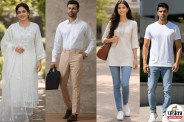 White Navratri Outfit Ideas, Navratri Day 2 White Outfit