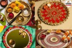 Navratri Thali Decoration, Puja Thali Decoration