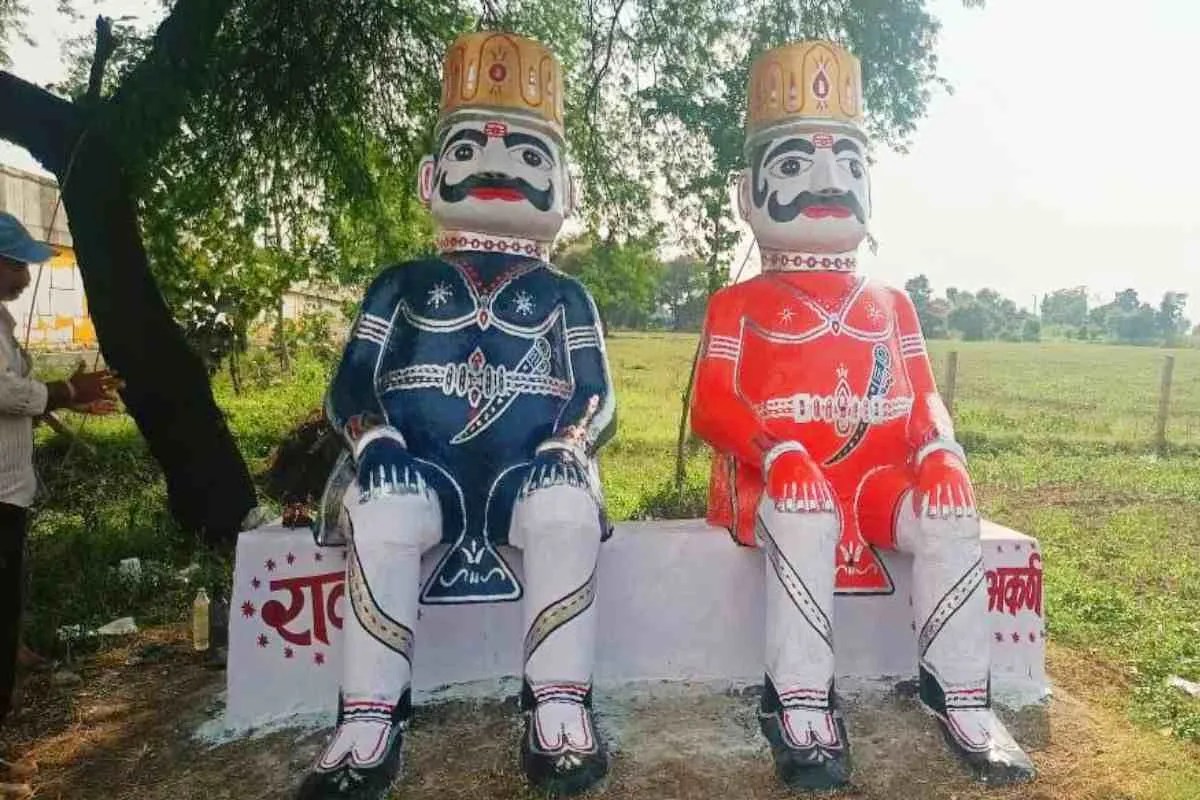 रावण की प्रतिमा (Photo Source - Patrika)