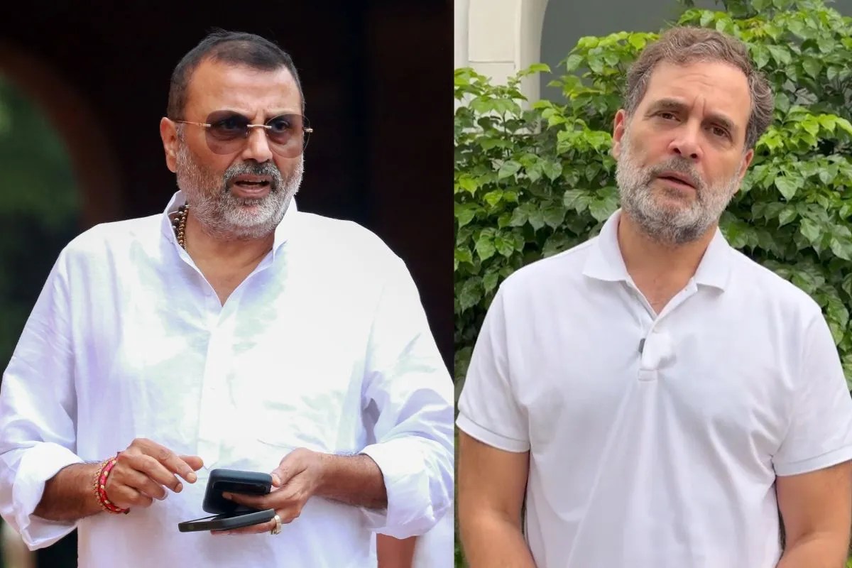 निशिकांत दुबे का राहुल गांधी पर हमला, बोले- अंबानी-अडानी से दिक्कत तो मस्क और जुकरबर्ग का समर्थन क्यों?