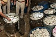 Prayagraj Cash Recovery, Blue Drum Cash, Rakesh Yadav, Baraipur Village 5 Crore Cash, Prayagraj Income Tax Investigation, Prayagraj Cash Buried Underground