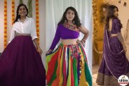 Maha Ashtami Outfit Ideas, Purple Outfit Ideas, Maha Ashtami Dress Ideas,