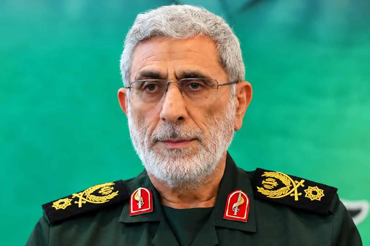 Quds Force Commander Esmail Qaani