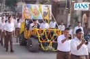 RSS Centenary Celebration, RSS March Govardhan, Braj Prant RSS, Mathura News