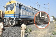 Rail accident tower wagon derailed train traffic disrupted