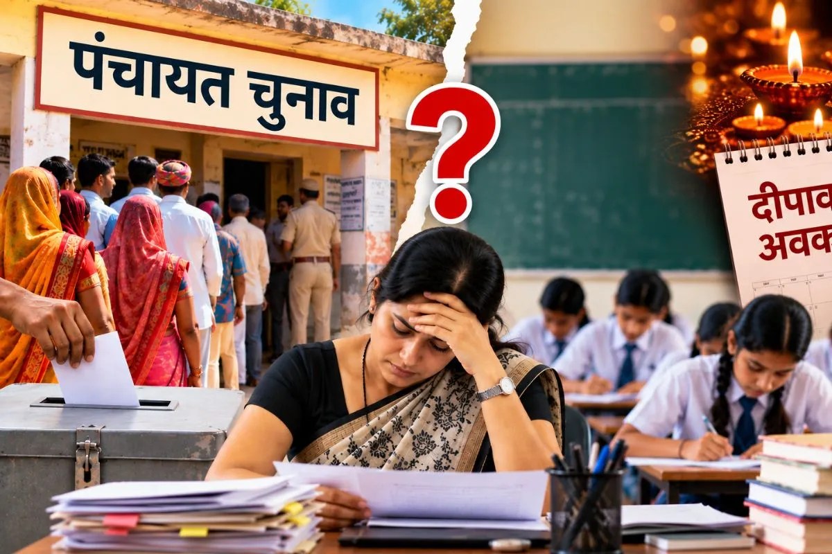 Rajasthan Panchayat Elections vs School Exams