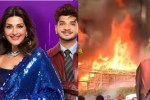 Fire Breaks Out At Pati Patni Aur Panga Set