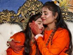 किरदार निभाती राम व लक्ष्मण का दो बेटियां