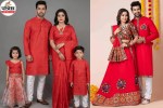 Red Navratri Outfit, Day 3 Colour