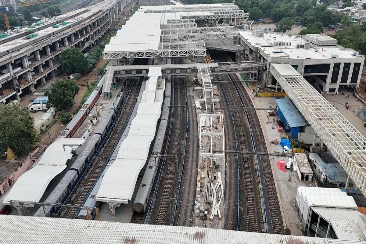 85% of Sabarmati Railway Station Redevelopment Complete; Multimodal Hub Being Built at a Cost of ₹335 Crore