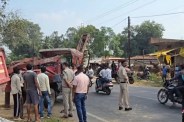 Girl student died in road accident