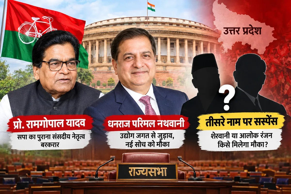 SP Rajya Sabha Candidates