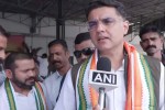 Sachin Pilot, Election Commission Protest