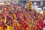 Durga Puja Festival Begins: 'Kalash' and Cultural Procession Taken Out