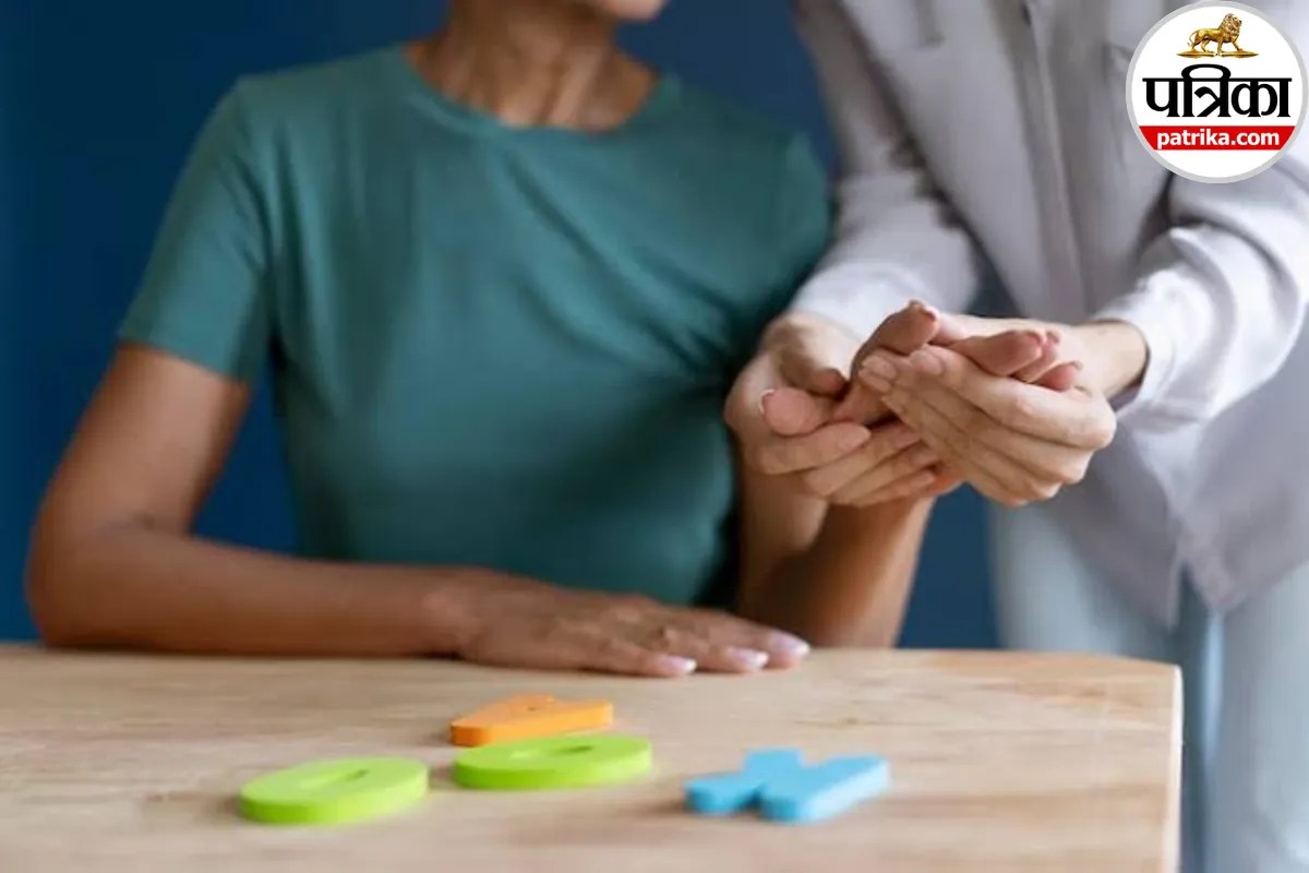 A patient practicing daily living tasks with an occupational therapist during a rehabilitation session.