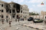 Houthis Aden Government Headquarters Strike