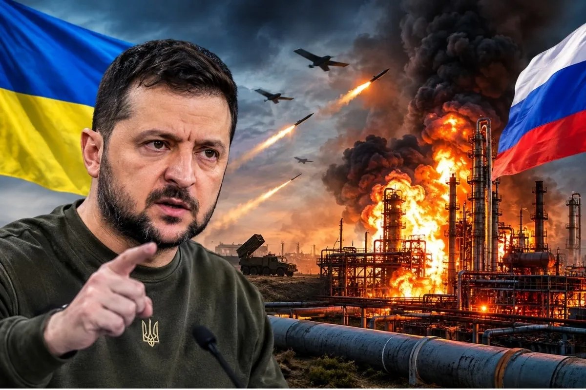 Russia Oil Refinery Attack
