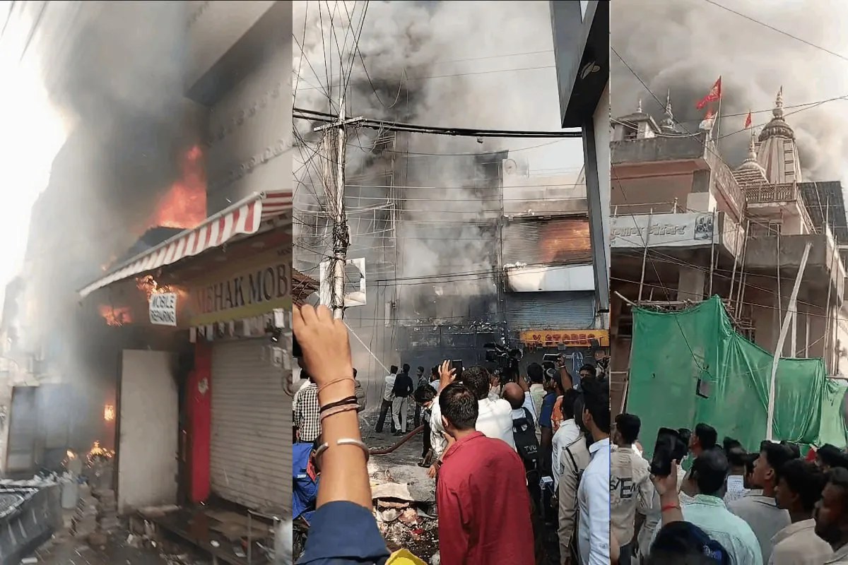 Chhole Bhature Shop Fire