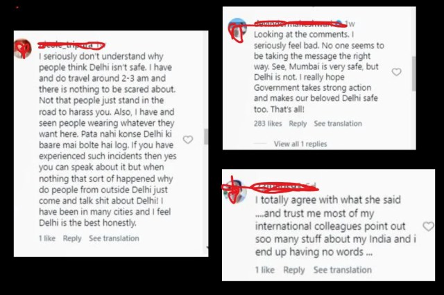 Users comments on Aanchal Munjal Post