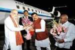 सीएम मोहन यादव ने केंद्रीय मंत्री अमित शाह का स्वागत किया