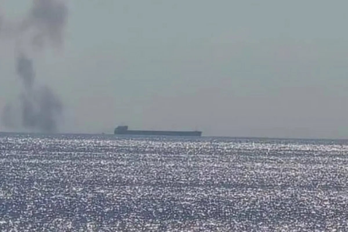Attack on vessel in Black Sea