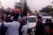 Nayagaon Barrier Uproar