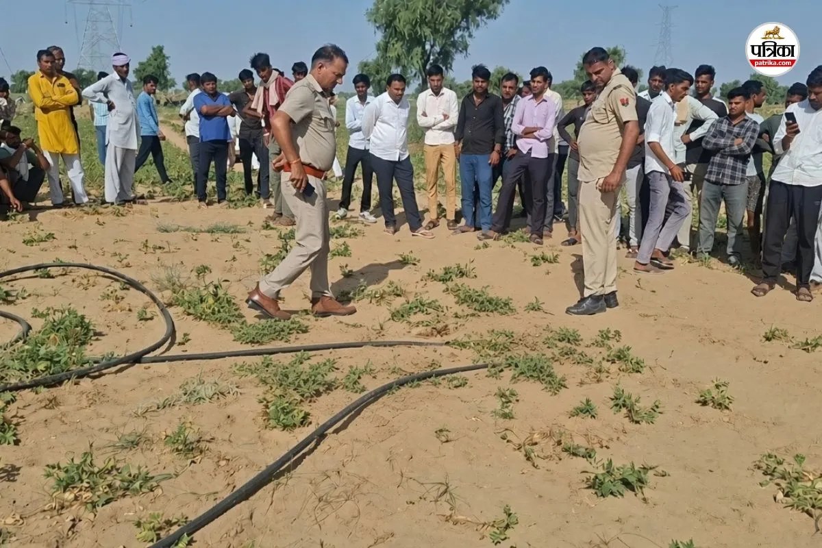 bikaner lunkaransar copper cable theft electric shock 2 death