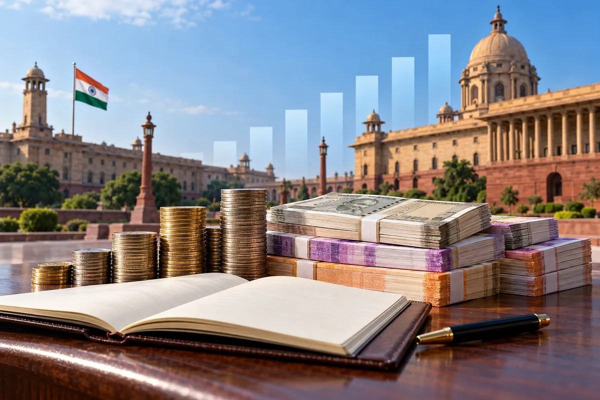india fiscal deficit status