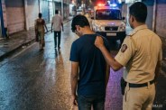 chhatarpur HIV Positive Accused Bites Police Constable