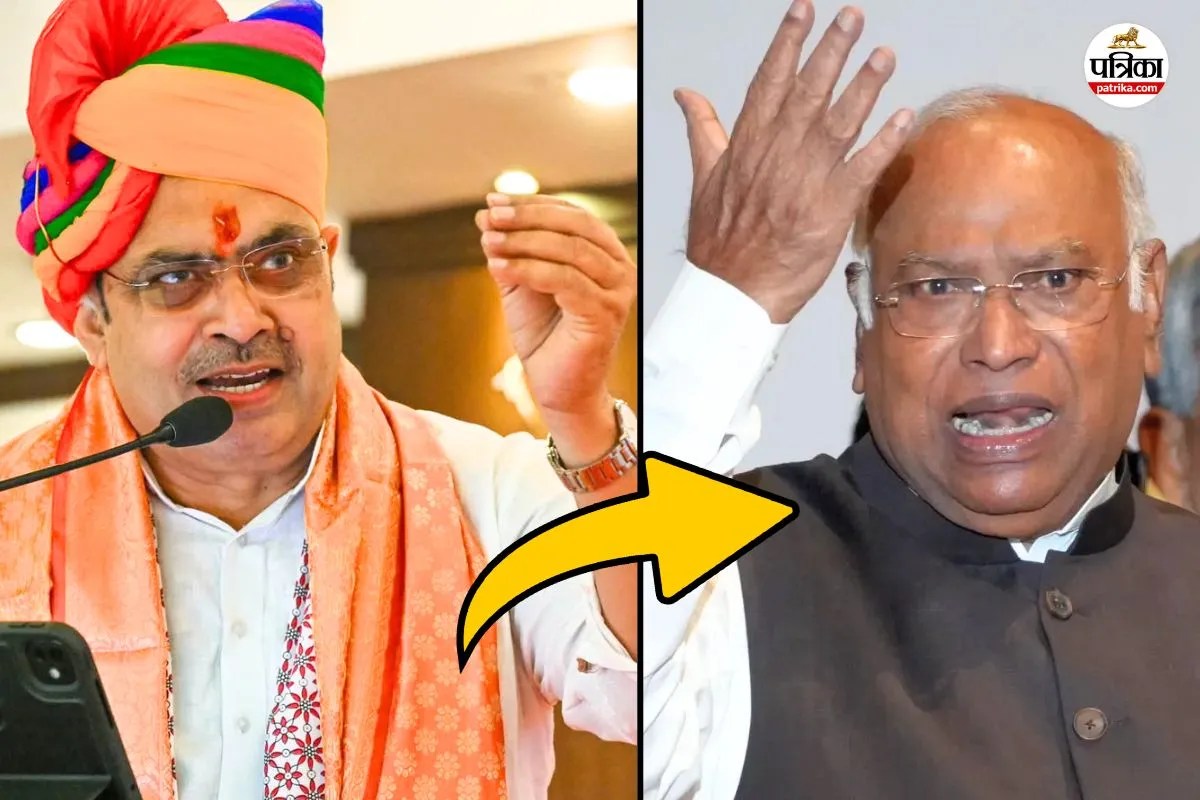 cm bhajanlal sharma lashes out at mallikarjun kharge comment on pm modi father