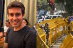 YouTuber Dhruv Rathee Detained in gurugram flat amid delhi CJP Protest