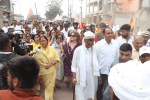 दिग्विजय सिंह की पदयात्रा शुरु हुई