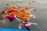 Durga Idol Immersion Accident