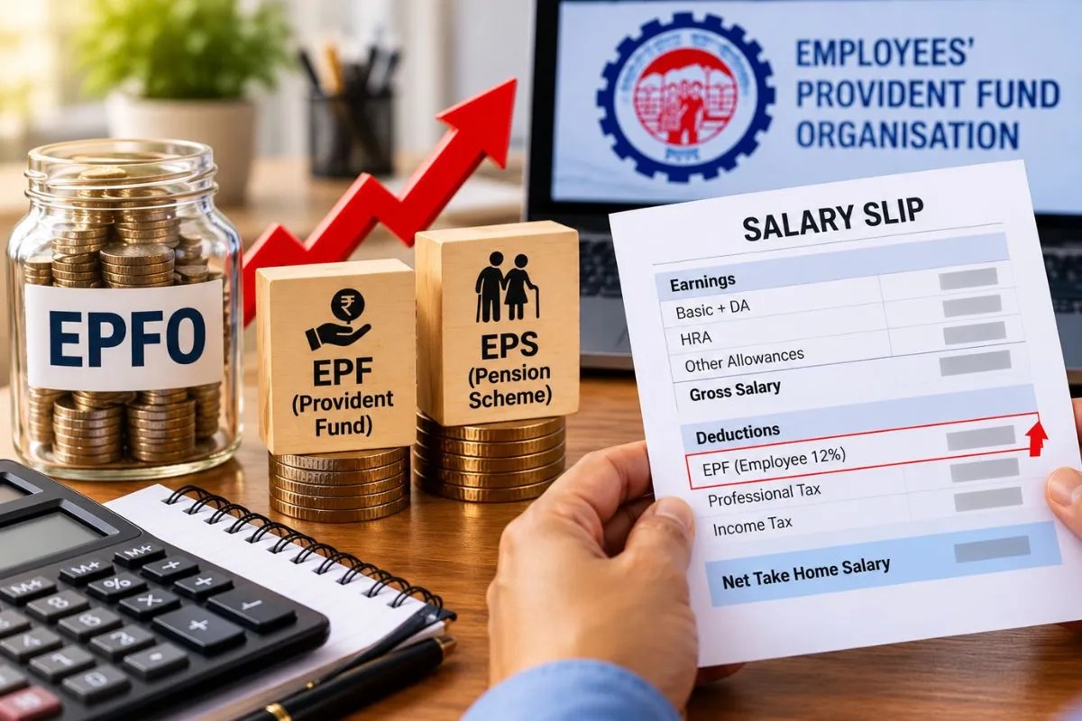 PF Salary Limit: क्या आपकी भी कटकर आई है सैलरी? 20,000 रुपये वेतन पर जानिए हर महीने EPF और EPS में कितना जाएगा पैसा