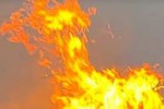 Fire in Japan
