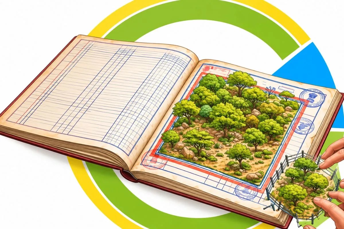 forest land records Rajasthan