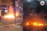 France-Spain protest