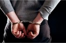 Handcuffed man