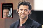Hrithik roshan cryptic post for life wisdom spirituality and ignorance said Back into being fool again