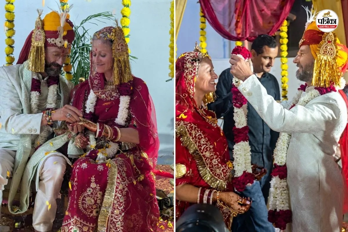 sikar french couple hubert sophie got married as per rajasthani rituals