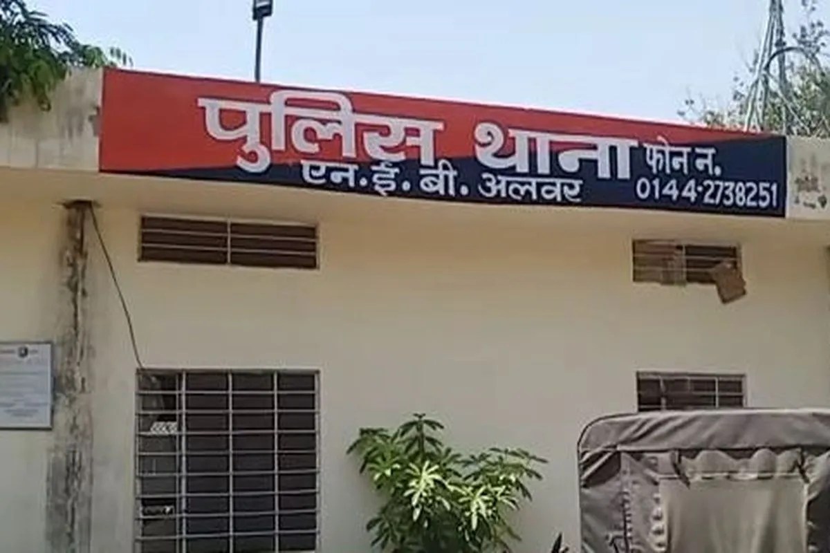 alwar fake number plate