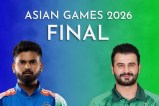 India vs Pakistan Men's Cricket Gold Medal Match.
