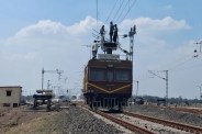 indore-dahod rail line indore to dhar train 130 speed crs inspection