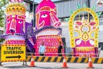 jaipur dussehra mela traffic routes diversion