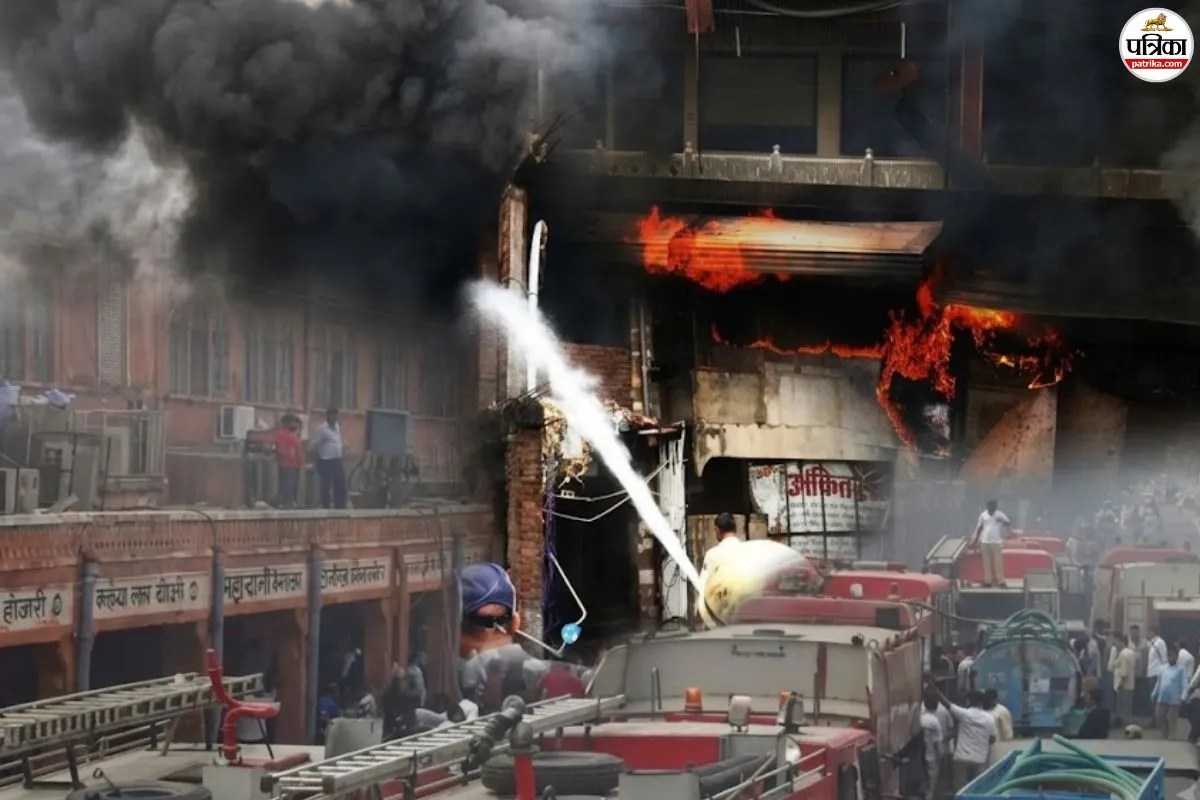 jaipur jodhpur fire incidents