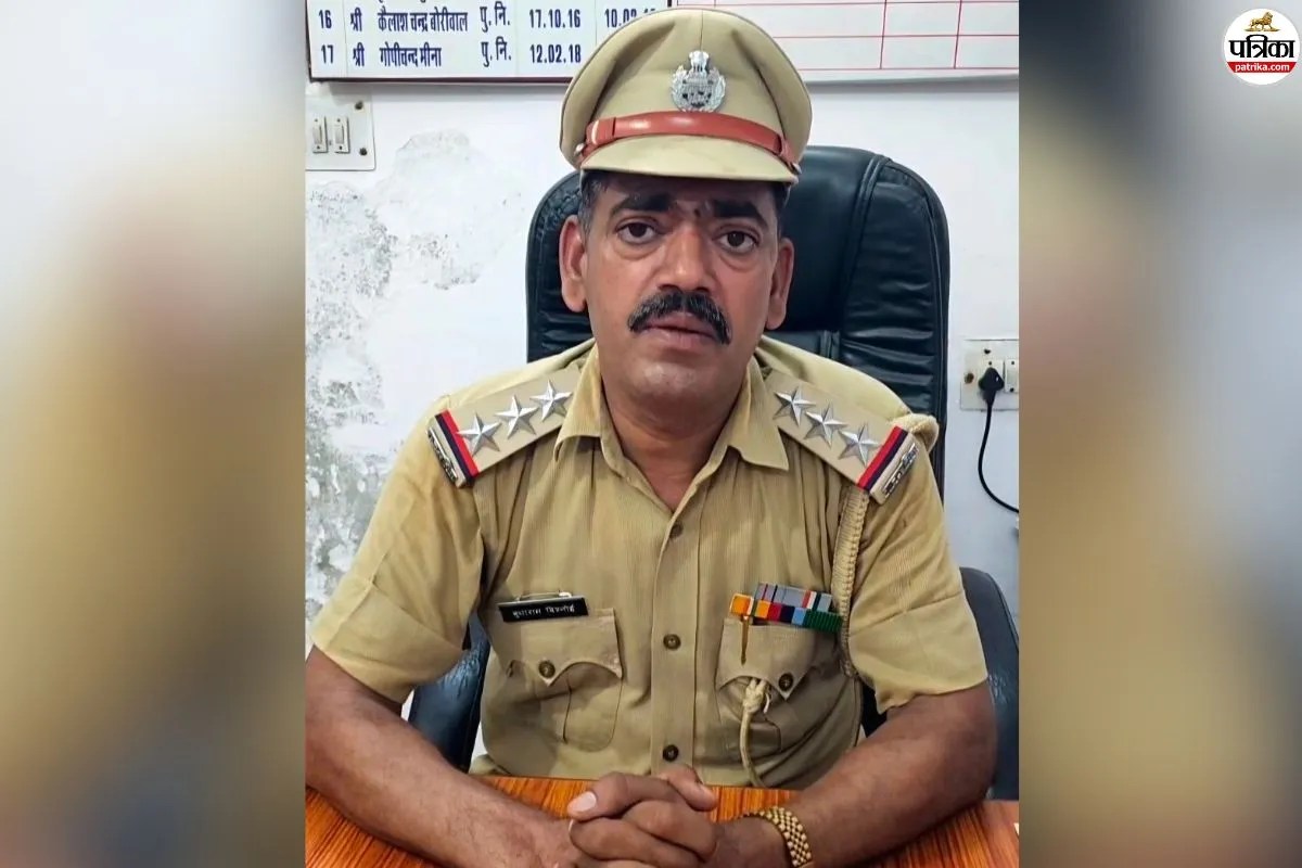 jhadol station house officer buddharam bishnoi