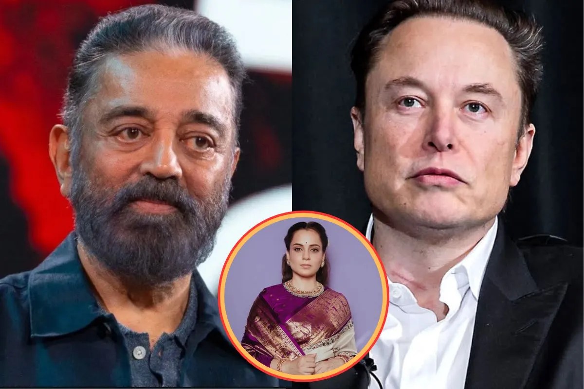 Kangana Ranaut support Kamal Haasan dig on Elon Musk said Is Ambani the real boss of India?